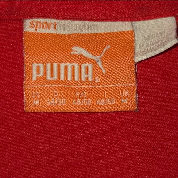 Puma Red Short Sleeve Tee - Picture 2 of 4